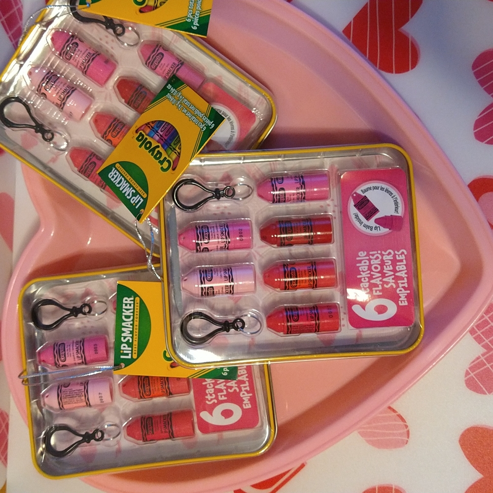Crayola 6 stackable flavors lip balm